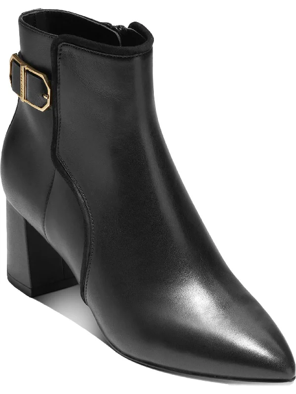 Do ankle boots suit casual dresses-boots for windy conditions-Ettie Womens Pointed Toe Casual Ankle Boots