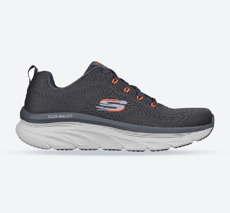 Athletic shoes with shell designMen's Wide Fit Skechers 232364 Relaxed Fit D'Lux Walker Meerno Sneakers