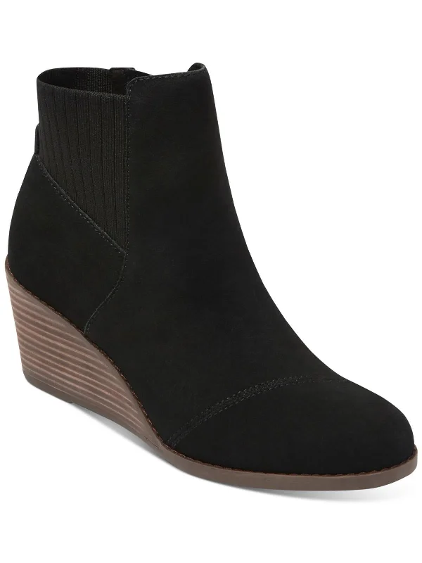 Can ankle boots be worn sockless-columbia boots for hiking-Sadie Womens Suede Stretch Ankle Boots