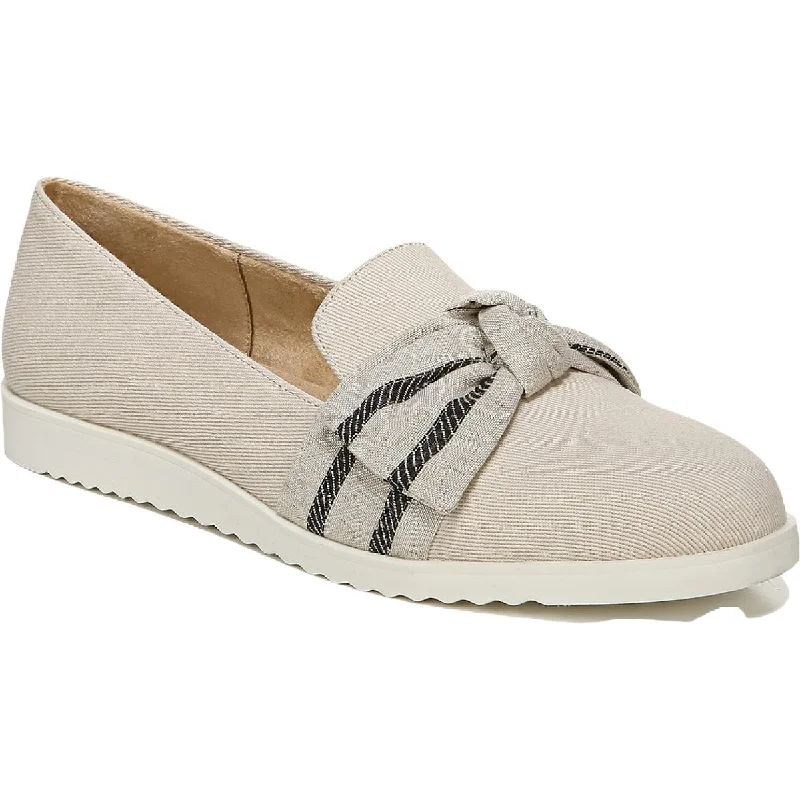 LifeStride Womens Zest Bow Slip-On Loafers