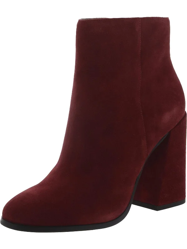 Do ankle boots suit wide pants-boots with lightweight soles-Womens Faux Suede Ankle Boots