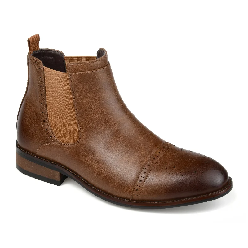 Vance Co. Garrett Cap Toe Chelsea Boot