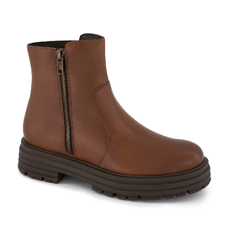 Andrea Chelsea Boots With Zipper