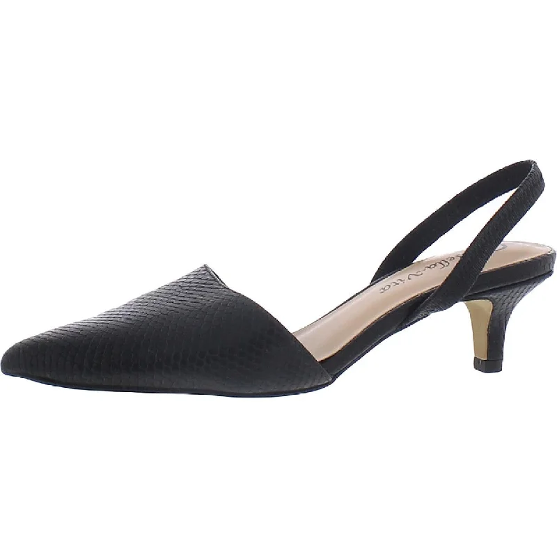 Flats for Valentine’s Day-Bella Vita Womens Sarah II Faux Leather Ankle Strap Flats