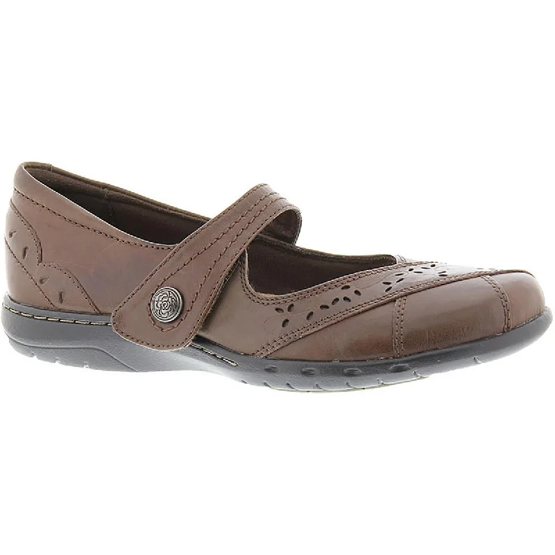 Flats for retirement party-Cobb Hill Womens Petra-CH Leather Slip-On Mary Janes