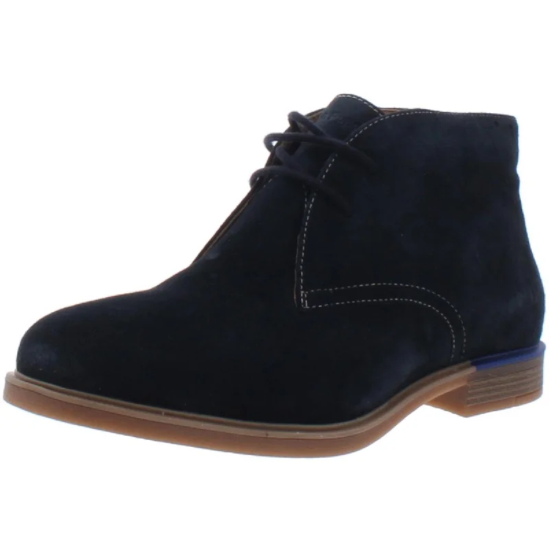 Bailey Womens Suede Lace Up Chukka Boots