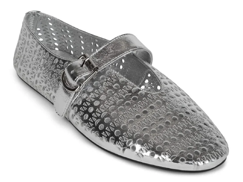 Flats for casual Friday-Jeffrey Campbell: Shelly in Silver