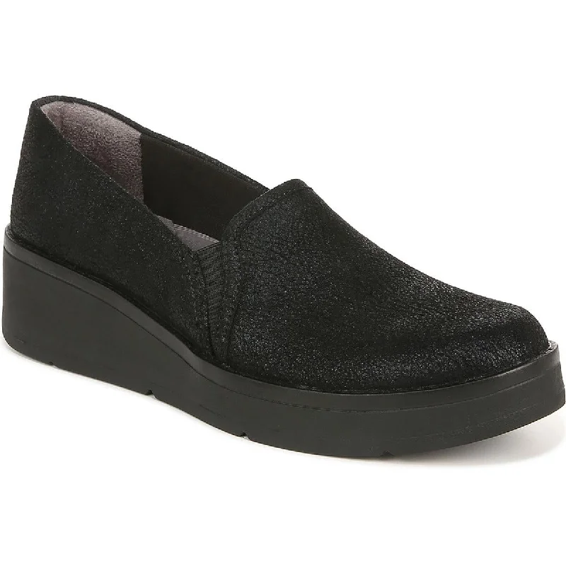 Bzees Womens Free Spirit Comfort Wedge Loafers