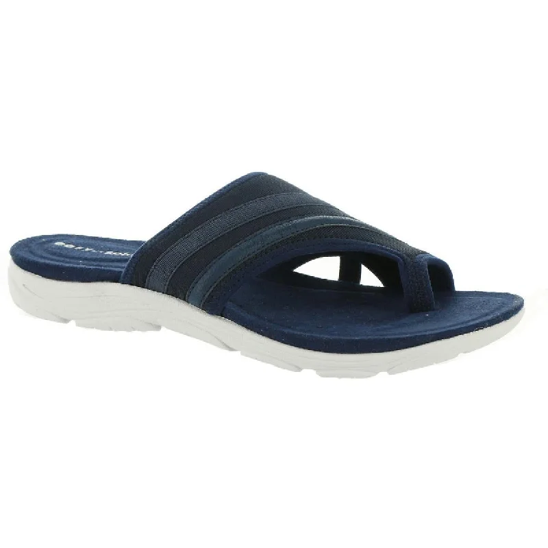 Sandals for summer casual wear-Easy Spirit Womens Lola 2 Flip Flop Cushioned Slide Sandals