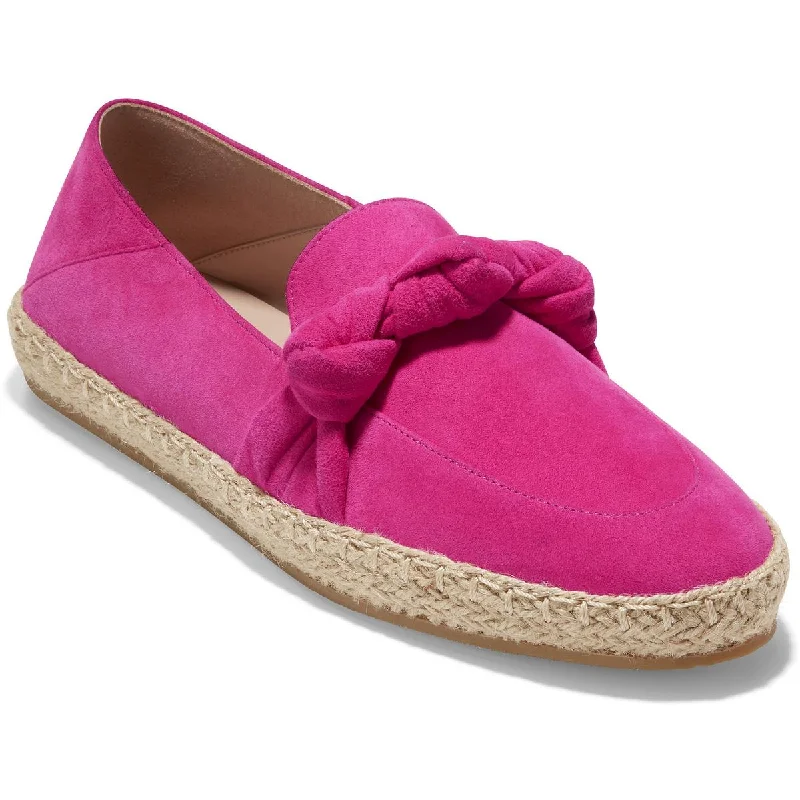 Flats for festive season-Cole Haan Womens CF Knott Espadrille Knot Woven Espadrilles