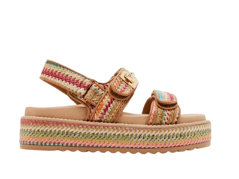 Sandals for beachside strolls-Steve Madden: Big Mona in Multi