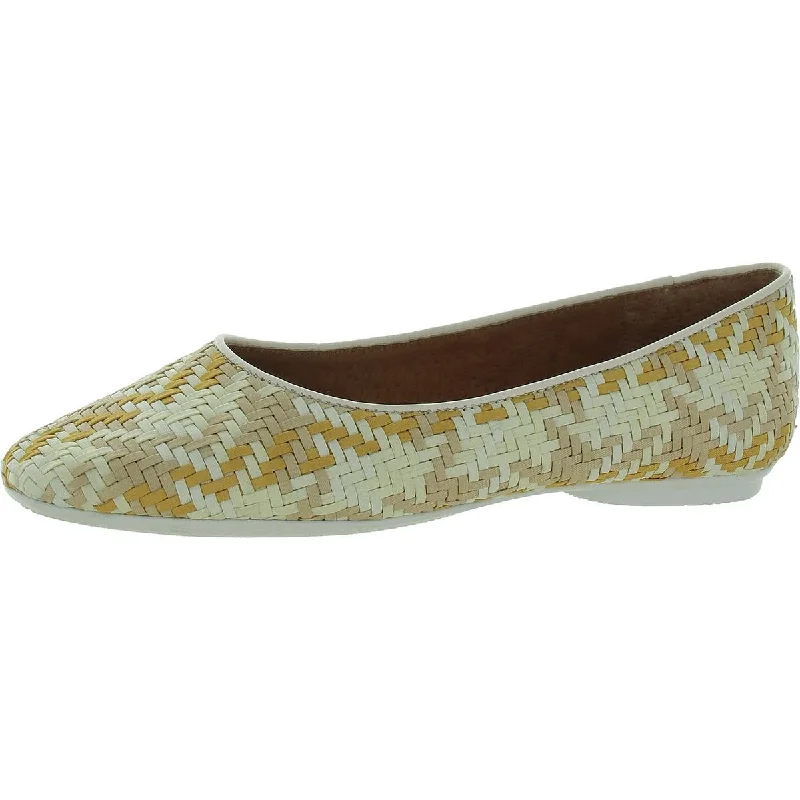 Flats with strap design-Gentle Souls by Kenneth Cole Womens Eugene Travel Woven Flat Ballet Flats