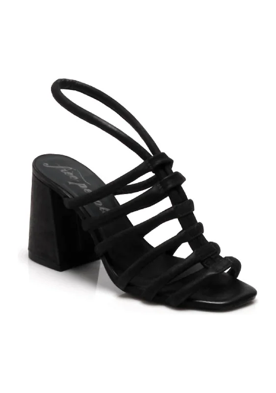 Colette Cinched Heel In Black