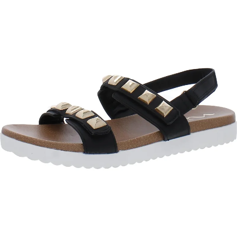 Sandals for summer evenings-Nina Kids Girls Ziwa Big Kid Faux Leather Slingback Sandals