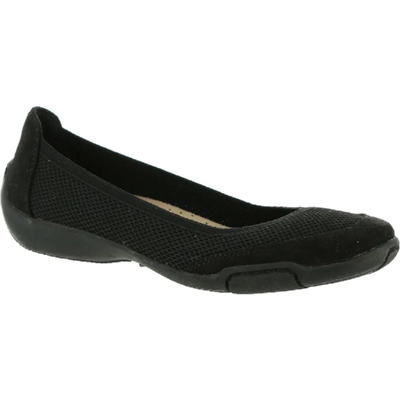 Flats with ribbon feel-Array Womens Louisa Padded Insole Flats