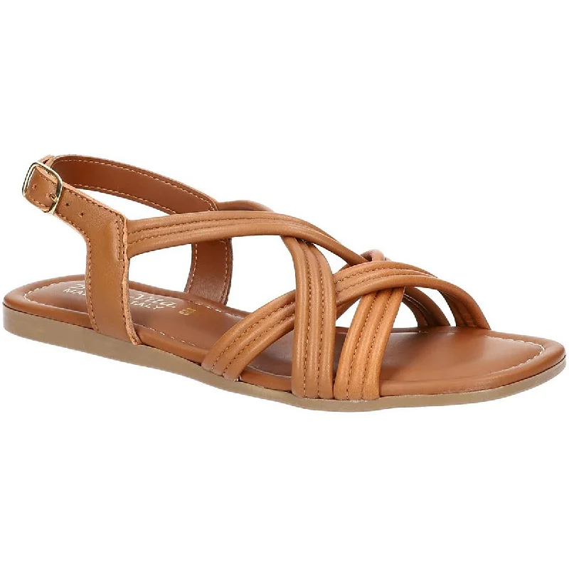 Sandals with modern wedge soles-Bella Vita Womens Comfort Insole Manmade Flatform Sandals