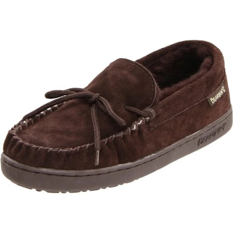 Flats for prom-Bearpaw Womens Moc II Lined Moccasins