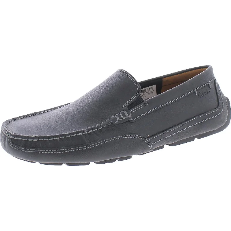 Clarks Mens Ashmont Step Leather Slip On Loafers