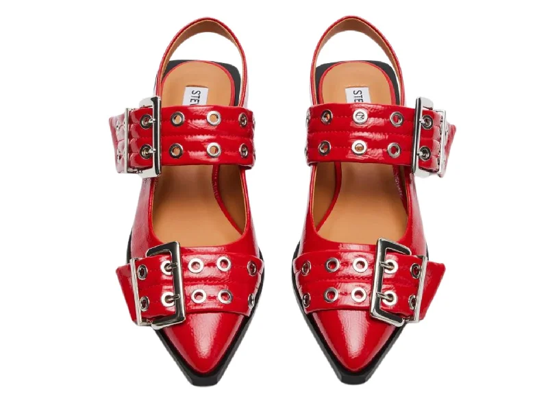 Flats for effortless style-Steve Madden: Graya Red Patent