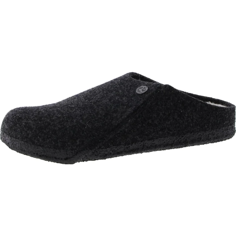 Flats for bold fashion-Birkenstock Womens Wool Slip On Mules