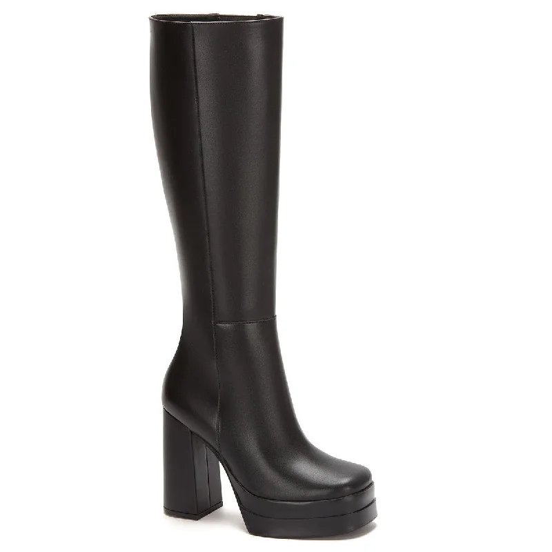 Andrea Platform Tall Riding Boots