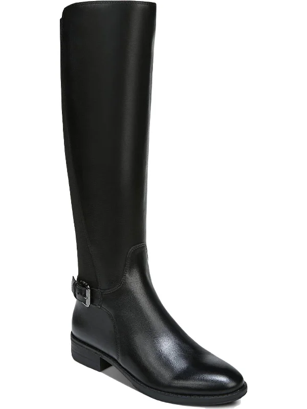 Paxten Womens Leather Tall Knee-High Boots