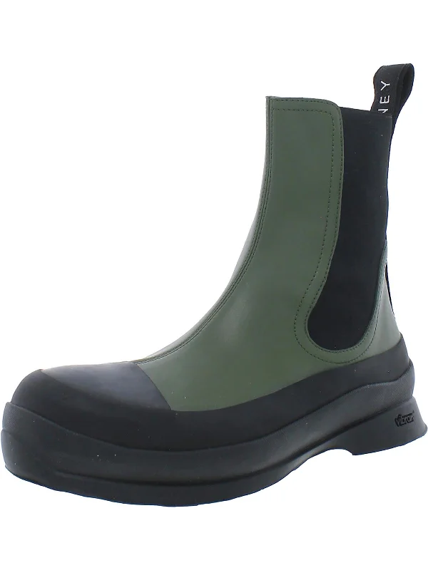 Trace Womens Pull On Lug Sole Chelsea Boots