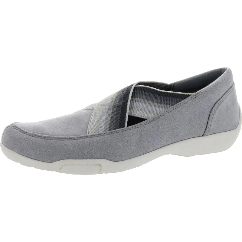 Flats with plain design-Ros Hommerson Womens Clever Stretch Slip On Flats