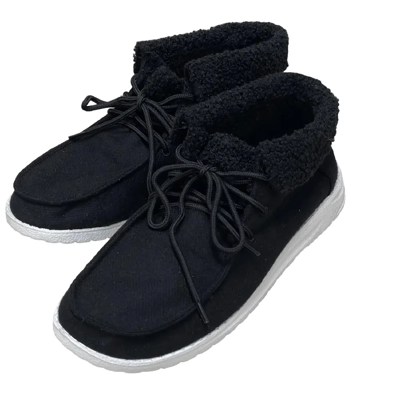 Women's Mighty Sneaker Bootie In Black