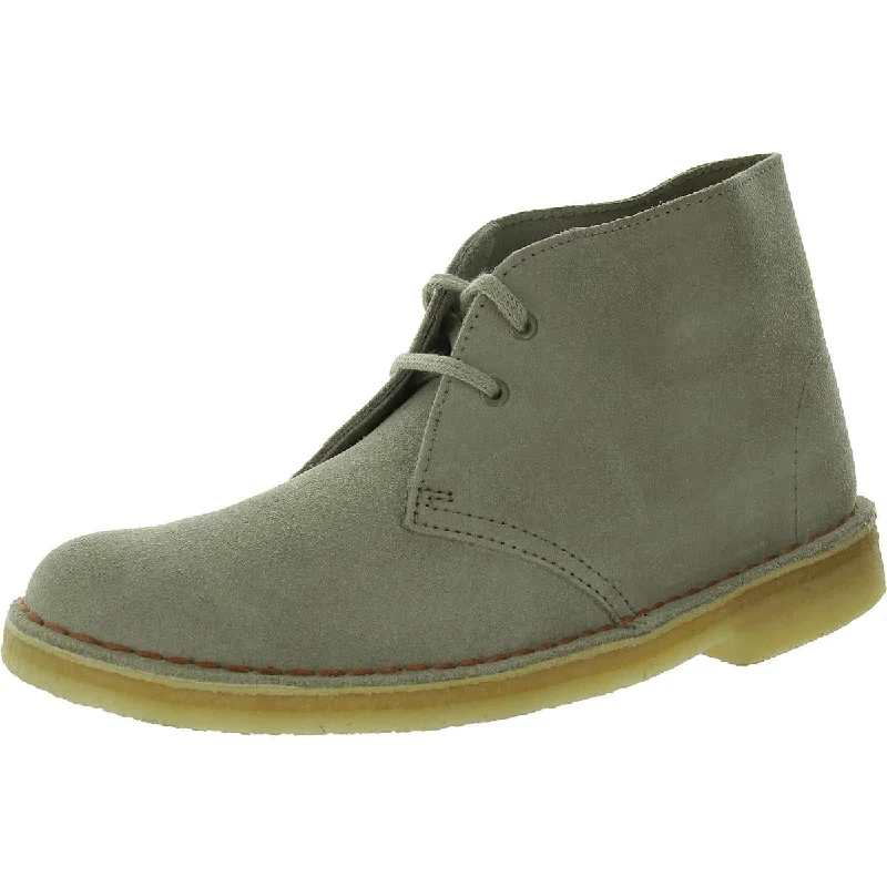 Desert Boot Womens Suede Lace-Up Chukka Boots