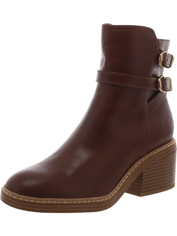 Can ankle boots be worn professionally-boots for weekend trips-Womens Faux Leather Zipper Ankle Boots