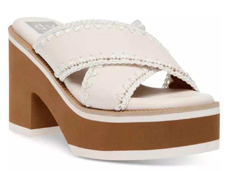 Sandals for summer barbecues-Dolce Vita: Novva in Ivory