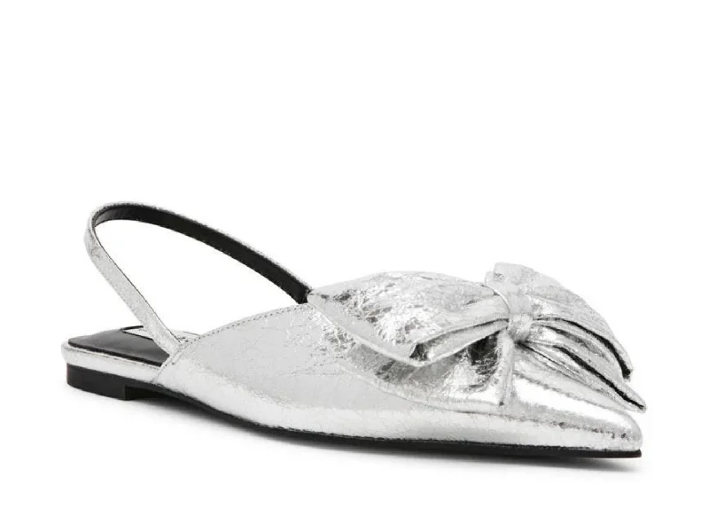 Flats with rubber style-Steve Madden: Bimbi in Silver