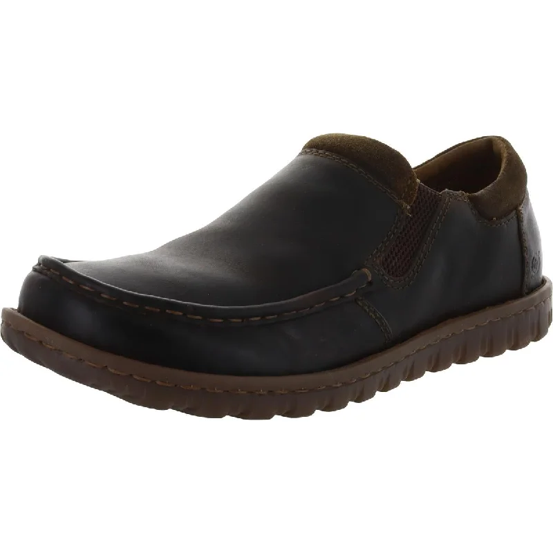 Born Mens Gudmund Leather Slip On Loafers