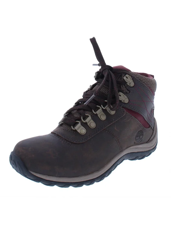 Norwood Womens Colorblock Leather Hiking Boots