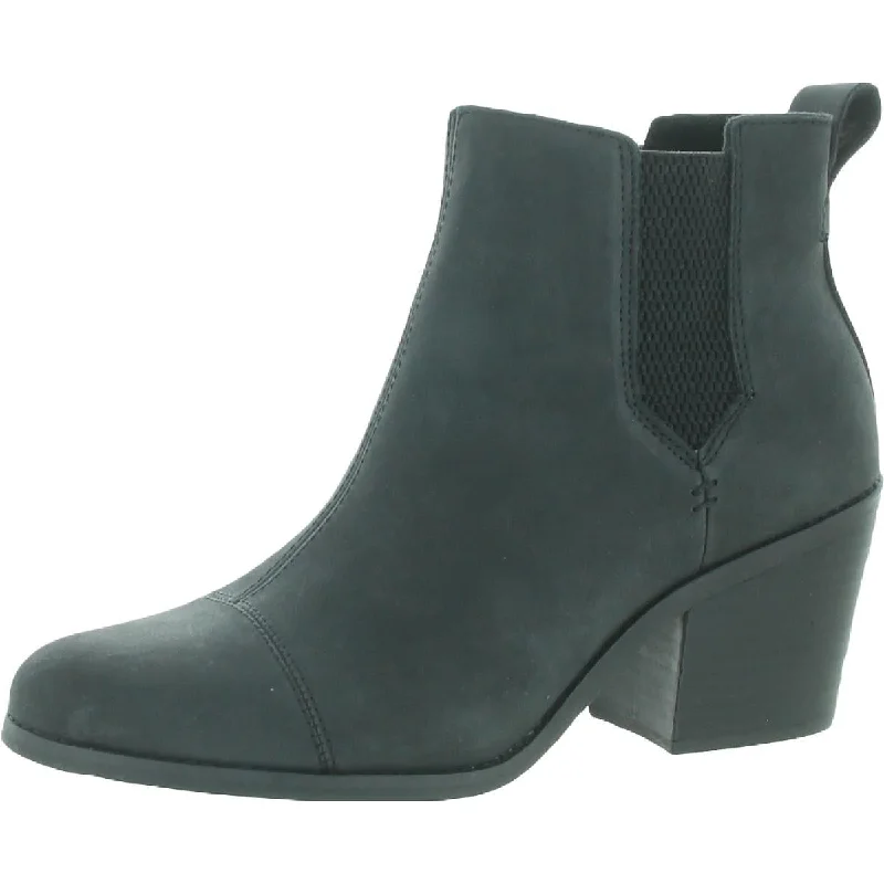 Can ankle boots be worn with robes-boots for brisk steps-Everly Womens Nubuck Pull On Ankle Boots