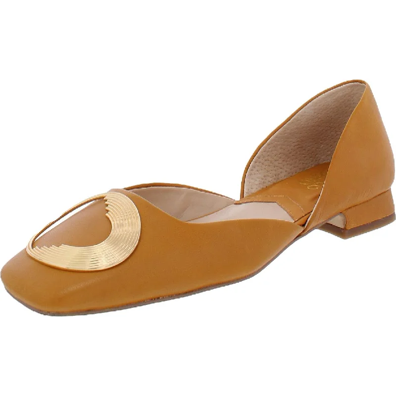 Flats with almond style-Franco Sarto Womens Branza Embellished Slip On D'Orsay