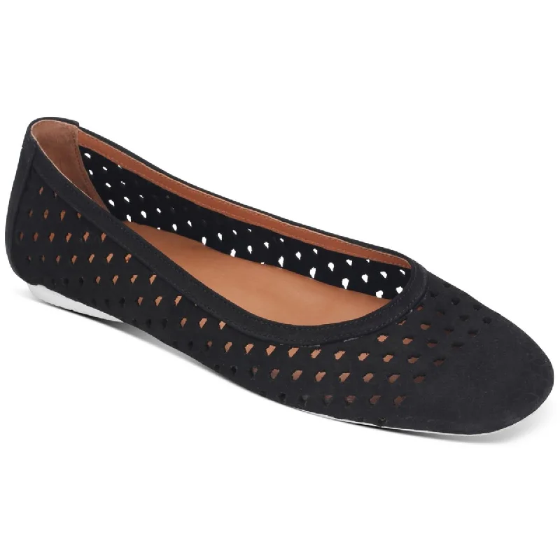 Flats for brunch outfit-Gentle Souls by Kenneth Cole Womens EUGENE TRAVEL BALLET WOVEN Ballet Flats