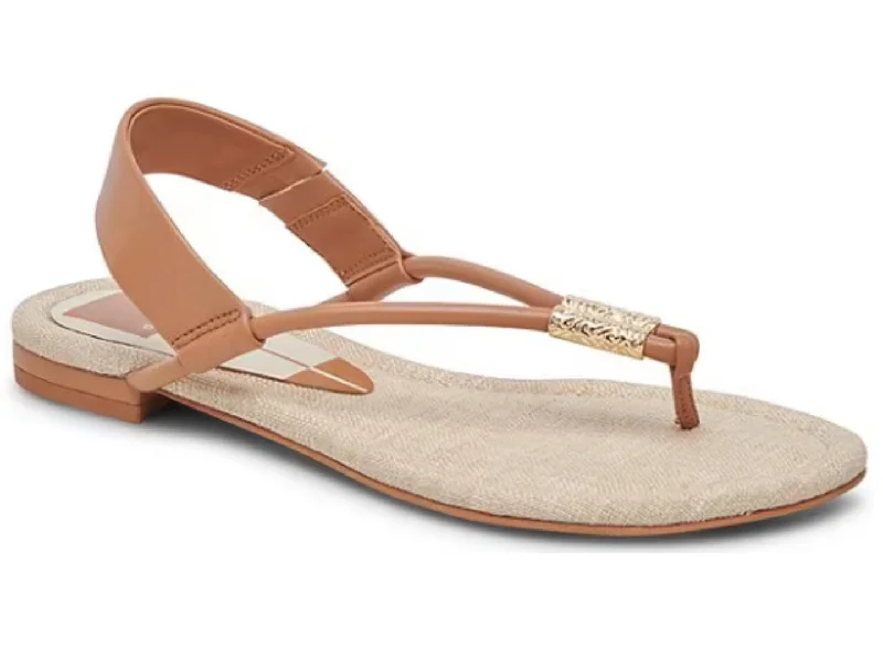 Sandals with eco-friendly materials-Dolce Vita: Bacey in Tan Stella