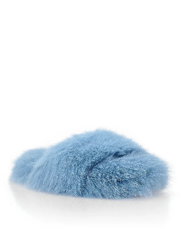 slippers for slick footingFur Slipper  Luxury