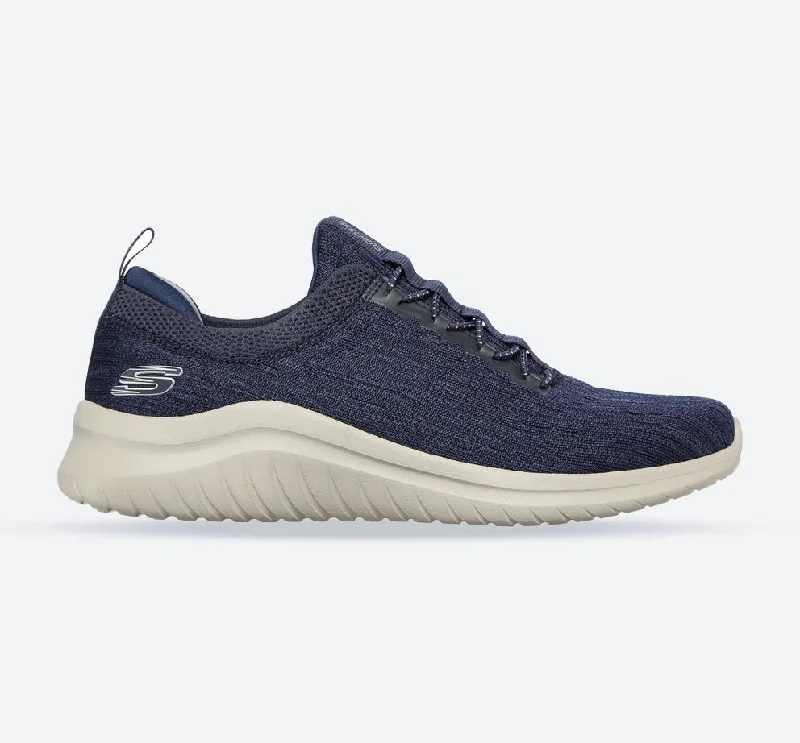 Athletic shoes with starry designMen's Wide Fit Skechers 232206 Ultra Flex 2.0 Cryptic Sneakers - Navy