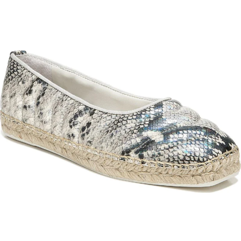 Flats for sunny day-Franco Sarto Womens Kiya Padded Insole Square Toe Espadrilles