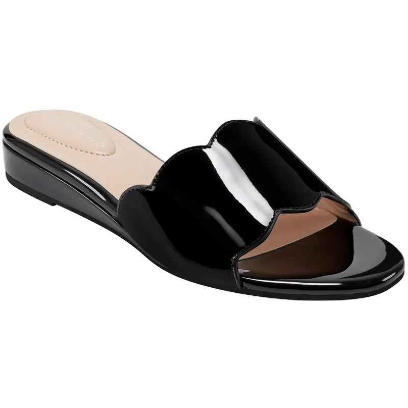 Sandals for warm weather relaxation-Bandolino Womens Kayla 3 Padded Insole Slide Sandals