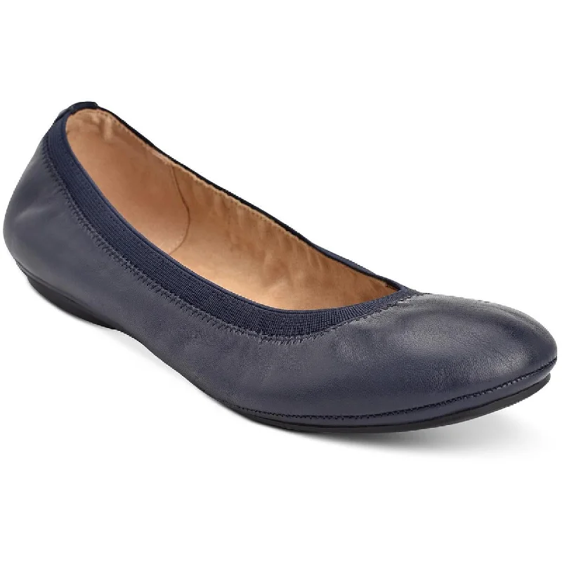 Flats for downtown style-Bandolino Womens Edition Stretch Round Toe Ballet Flats