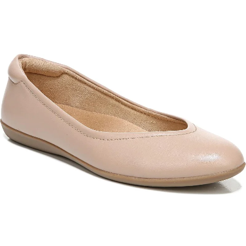 Flats with satin feel-Naturalizer Womens Vivienne Slip On Flats