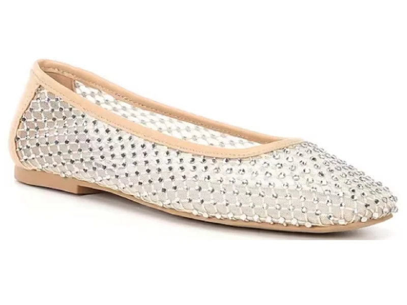 Flats with soft leather-Steve Madden: Auden in Cream