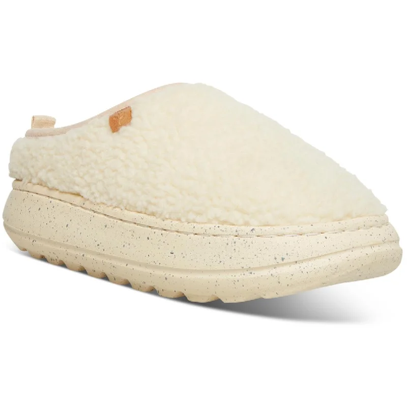 Flats with leather feel-Cool Planet by Steve Madden Womens Buzz Faux Fur Lined Slip On Mules