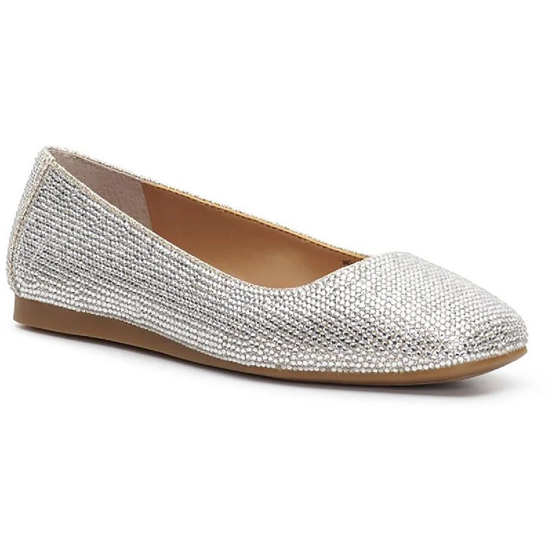 Flats for yacht party-INC Womens Juney Embellished Square Toe Ballet Flats