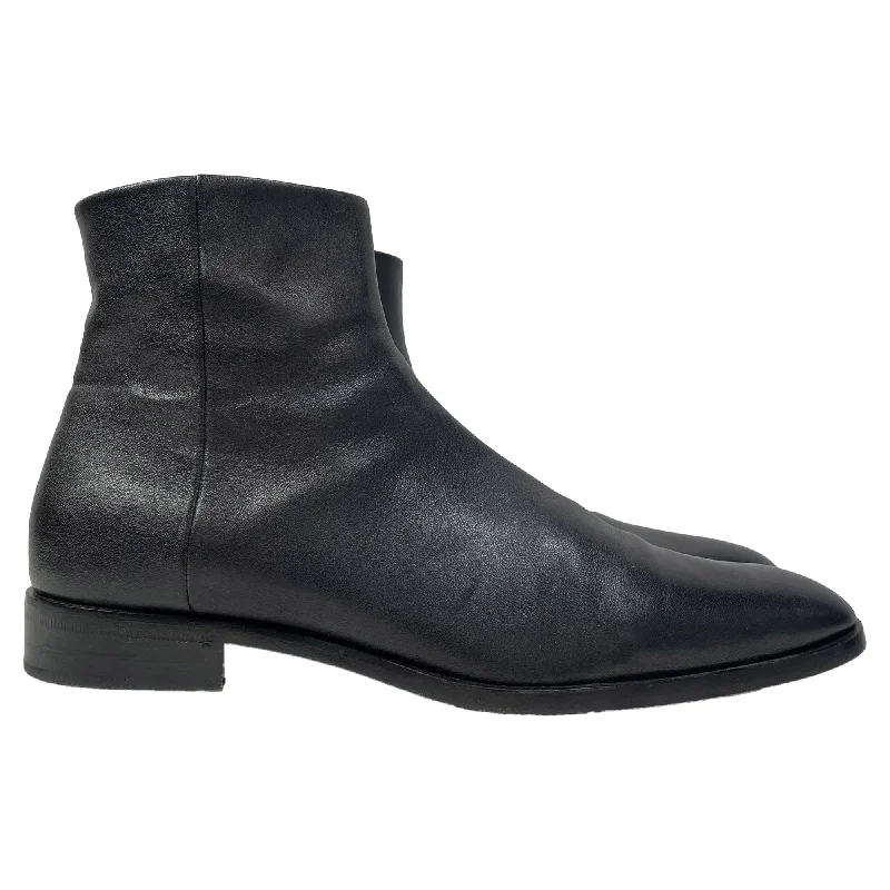 Are ankle boots good for road trips-boots with led accents-Saint Laurent Montaigne Zipped Ankle Boots in Black Leather