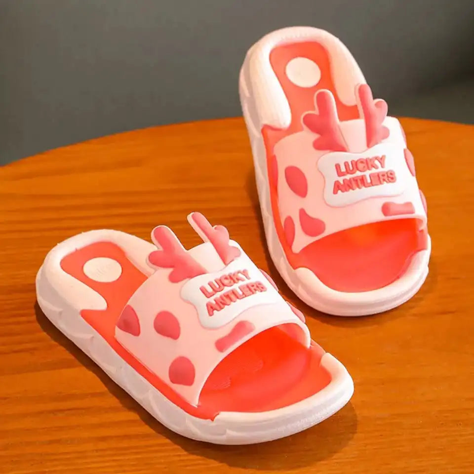 slippers with cushy midsolesKids antlr slipper